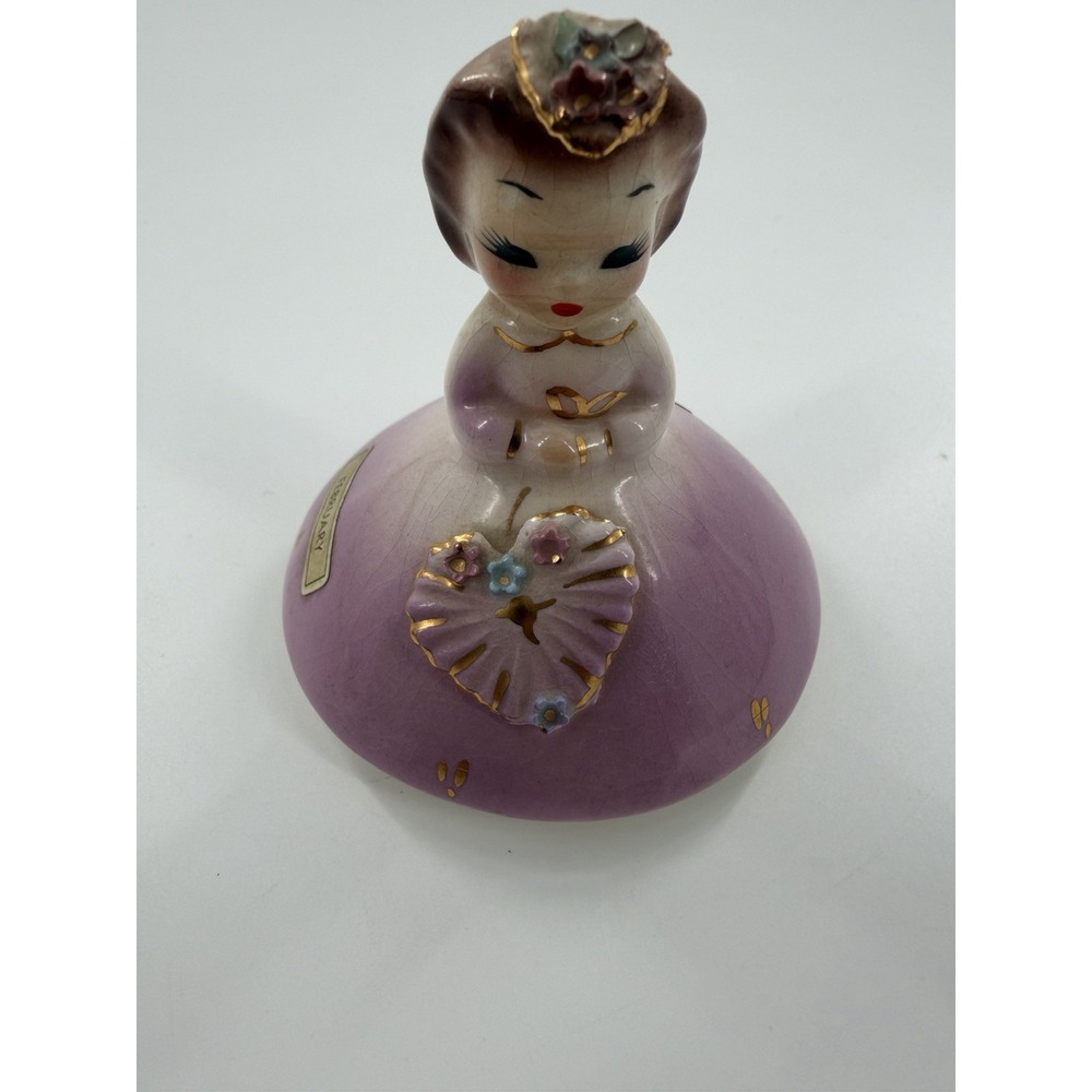 Vintage 1950s Josef Originals February Birthday Girl California Figurine